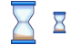 Hourglass icons