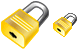 Lock icons