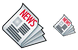 Newspaper icons