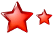 Red star icons