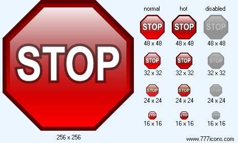 Stop Icon Images