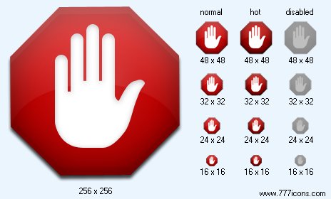 Stop V2 Icon Images