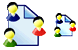 Work area icons
