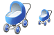 Baby carriage .ico