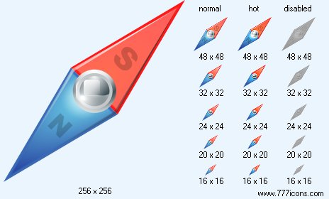 Compass Needle Icon Images