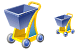 Hand cart icons