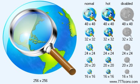 Zoom Place Icon Images