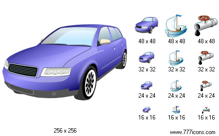 Transport Icon Set