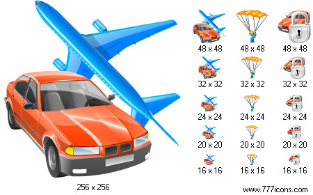 Transport Icons for Vista