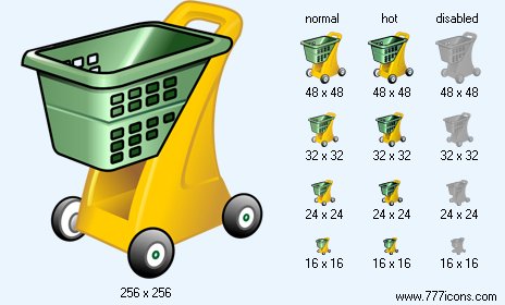 Hand Cart Icon Images