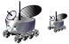 Moon-buggy icons