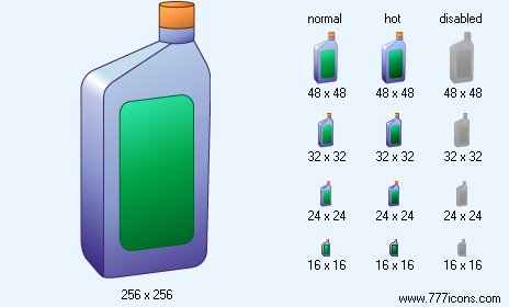 Oil Pack Icon Images