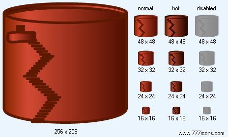 Oil Tank Icon Images