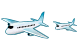 Plane icons