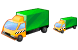 Taxi-lorry icons