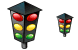 Traffic lights icons