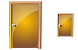 Closed door icon