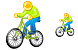 Cyclist icons