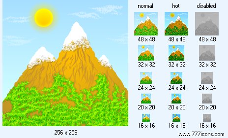 Mountain Icon Images