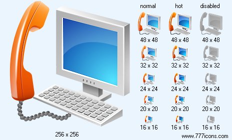 Phone Support Icon Images