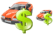 Rent a car icon