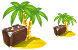 Travel management icons