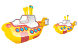 Yellow submarine icons
