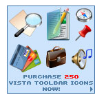 Get Vista Toolbar Icons now!