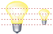 Light bulb icons