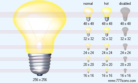 Light Bulb Icon Images