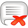 Delete Comment V4 icon