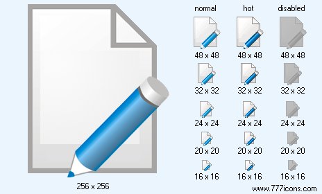 Edit Page V1 Icon Images