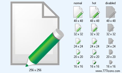 Edit Page V2 Icon Images