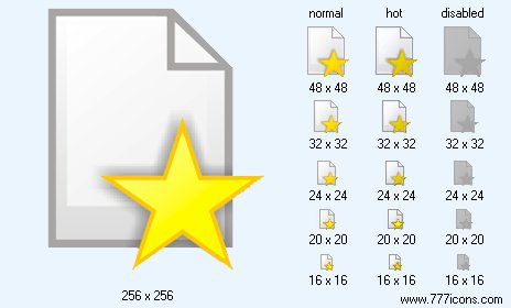 Favourites V7 Icon Images