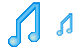 Music v2 icons