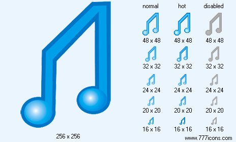Music V2 Icon Images