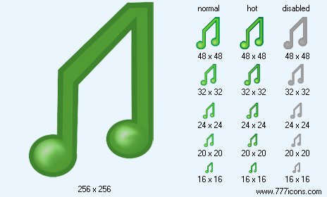 Music V3 Icon Images