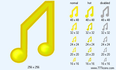 Music V4 Icon Images
