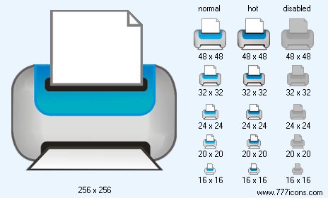 Print V1 Icon Images