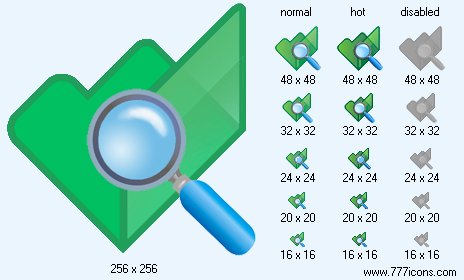 Search Folder V2 Icon Images