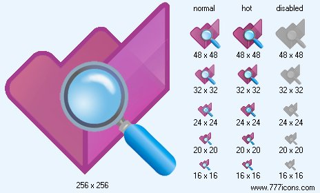 Search Folder V5 Icon Images