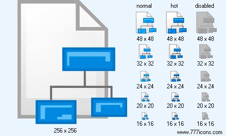 Site Map V6 Icon Images