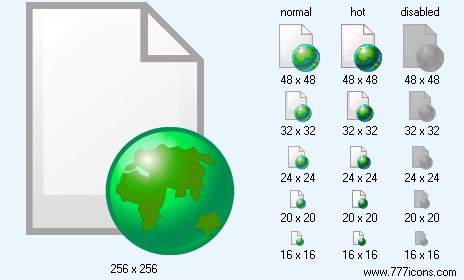 Web Page V9 Icon Images