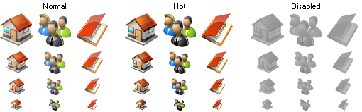 toolbar icons
