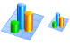 3d chart icons