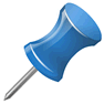 Blue Pin icon