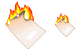 Burn sheet icons