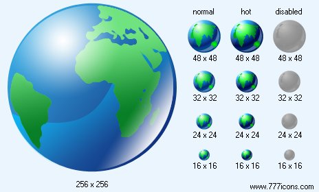 Earth Icon Images