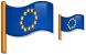 European flag icons
