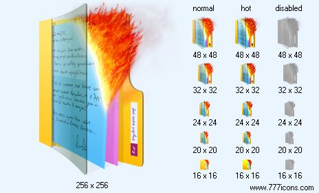 Hot Documents Icon Images